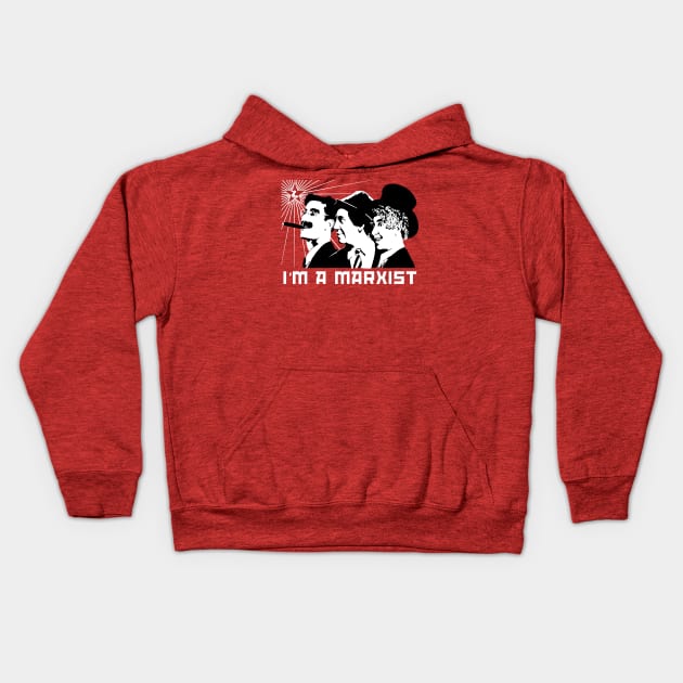 i am a marxist Kids Hoodie by yukiotanaka